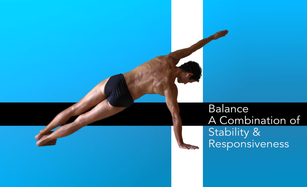 Balancing in side plank. Neil Keleher, Sensational Yoga Poses.