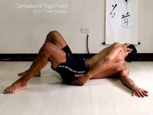 Shoulder Stretch For The Front Of The Shoulder,  Neil Keleher, Sensational Yoga Poses.