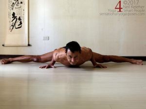 side splits. Neil Keleher. Sensational Yoga Poses.