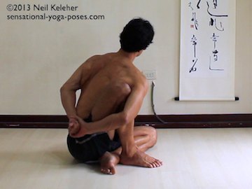 Easy Marichyasana B, Neil Keleher, Sensational yoga poses