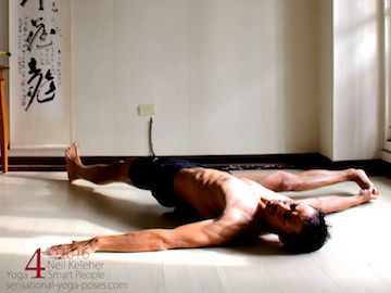 Supine Yoga poses, neil keleher, sensational yoga poses.