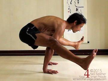 tittibasana, tittibasana yoga posture preparation position yoga poses, yoga postures, arm balancing yoga poses, arm balancing yoga postures, arm strengthening yoga poses, abdominal strengthening yoga poses, yoga balance poses, balance exercises