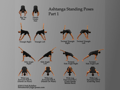 Ashtanga Yoga Poses: Overview, Neil Keleher, Sensational yoga poses