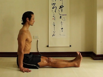 ashtanga seated dandasana