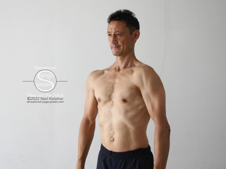 To activate the clavicular head of the pectoralis major, try protracting, then add a slight amount of compression to your clavicle. Neil Keleher, Sensational Yoga Poses.