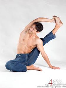 compass pose, compass yoga pose alternatives and preparations, compass pose, binding yoga poses, shoulder stretches, leg stretches
