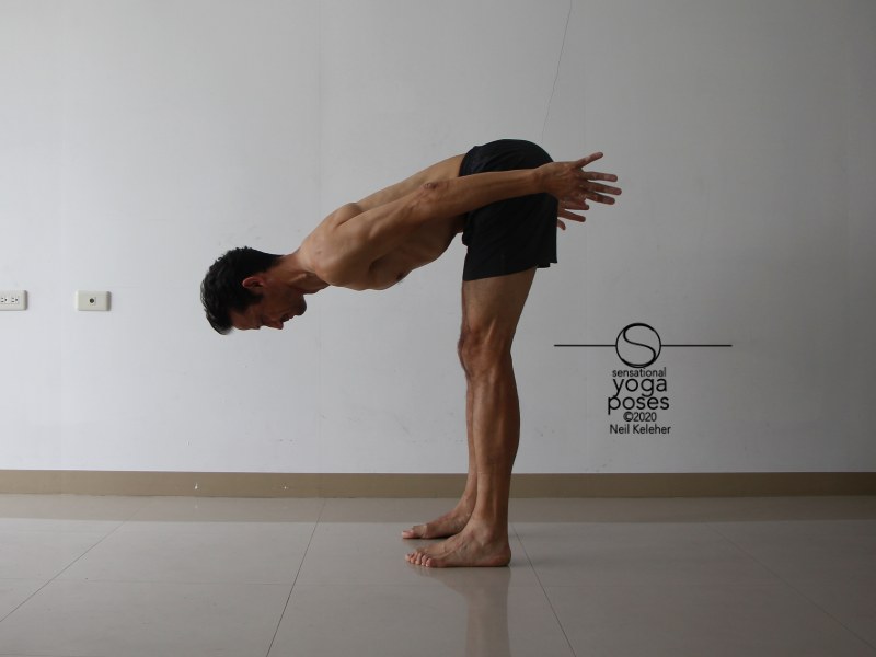 Forward Bend Standing, Neil Keleher, Sensational yoga poses