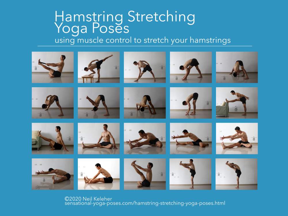 Hamstring Stretching Yoga Poses, With Suggestions For Improving Hamstring Flexibility, Neil Keleher, Sensational yoga poses