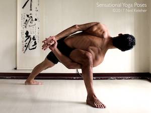 Side Angle Pose With A Bind, Neil Keleher, Sensational yoga poses