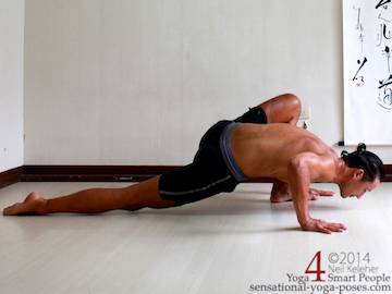 Yoga Pose: Low Push-up