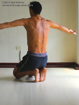 marichyasana shoulder preparation, marichyasana yoga poses, binding yoga poses, seated binding yoga poses, marichyasana type poses