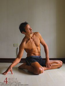 Side stretch, sensational yoga poses, Neil Keleher