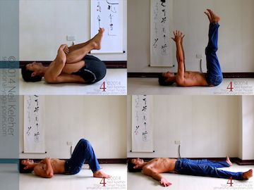resting positions for the end of a basic yoga pose practice. Neil Keleher. Sensational Yoga Poses.