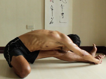 janu sirsasana b, seated ashtanga yoga poses