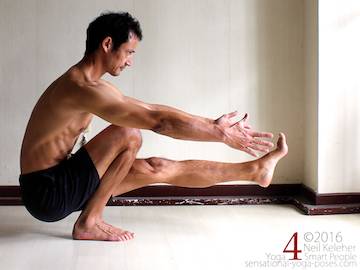 Yoga Pose: Toe Squat