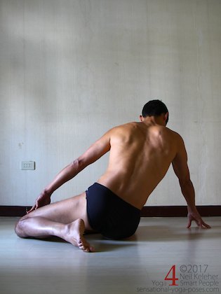 side lying quad stretch