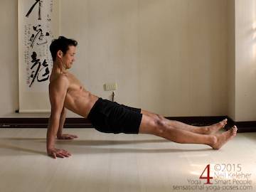 Reverse plank yoga pose, shoulders forwards. Neil keleher, sensational yoga poses.
