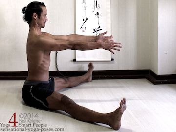 Posture of the month - June - Wide leg Seated Side Stretch ~ Parsva  Upavista Konasana - Yoga Life Studio