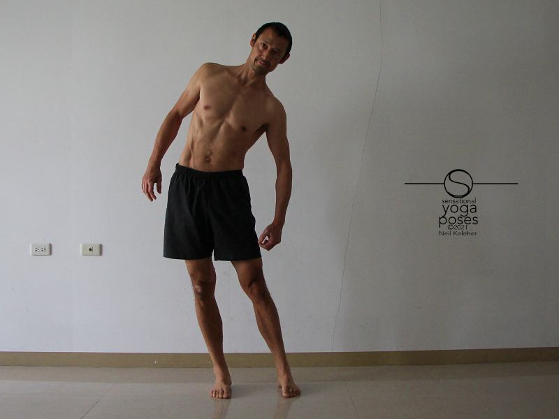 Standing Side Bend, Neil Keleher, Sensational yoga poses