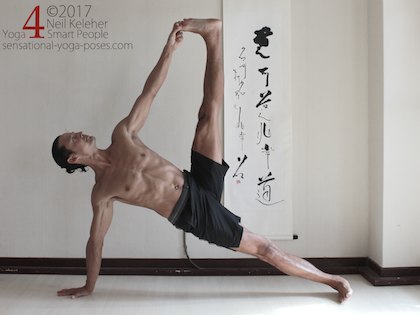 Side Plank , Neil Keleher, Sensational yoga poses