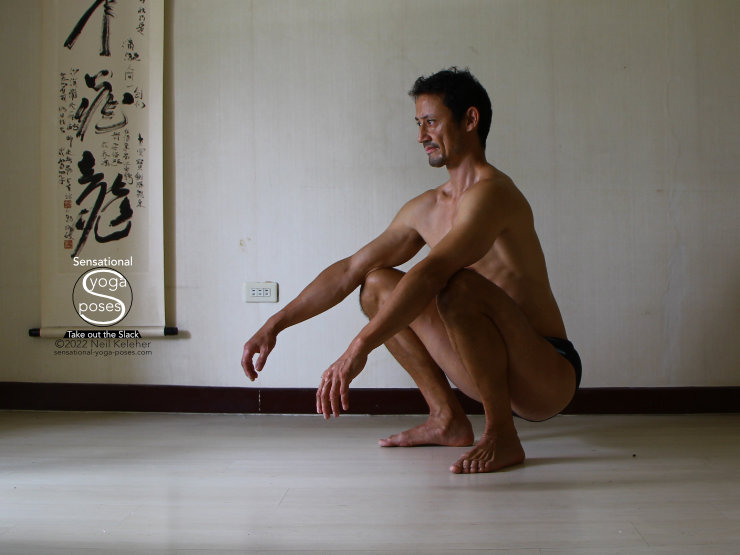 Squat (Deep Squat), Neil Keleher, Sensational yoga poses